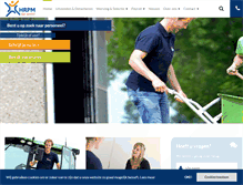 Tablet Screenshot of hrpm.nl